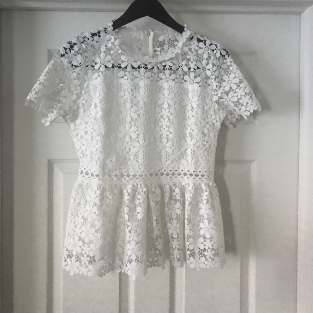 Lace blouse!